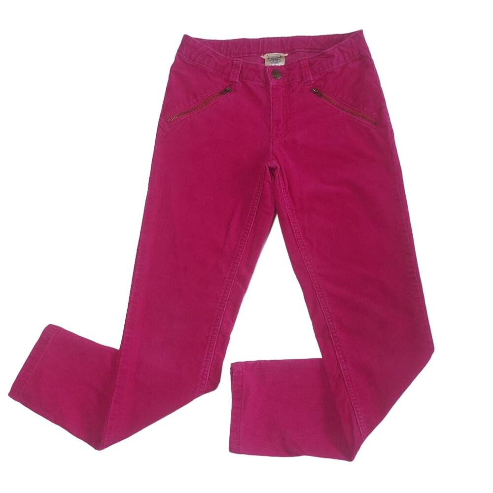 Lands' End Kids skinny fit cotton corduroy pants